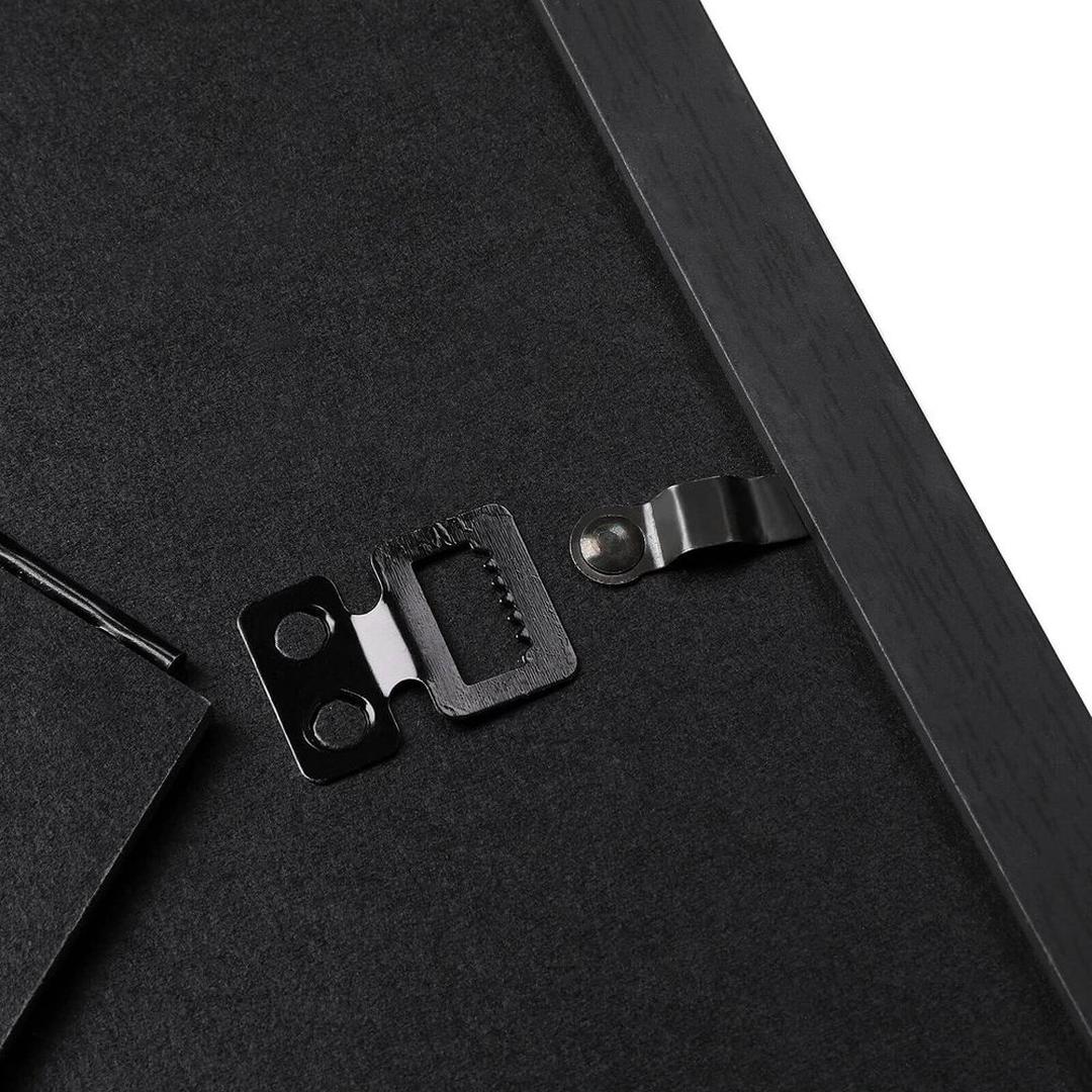 Fotolijsten Set van 10 – Zwarte Bilderframes voor Wand of Tafel met Verschillende Formaten