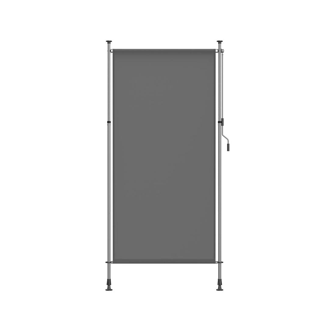 Verticale zonwering – verstelbaar 220-300 cm – 150, 120 of 200 cm breed – UPF 50+ – polyester 180 g/m²