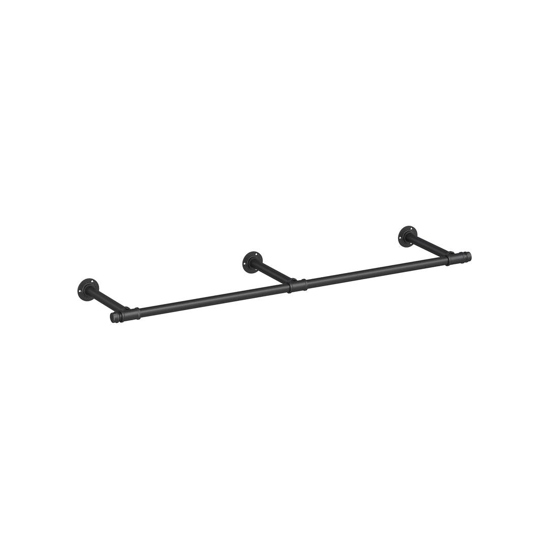 Wandgemonteerde Kledingstang – 170 cm Breed – Metalen Ophangstang voor Kleding en Jassen