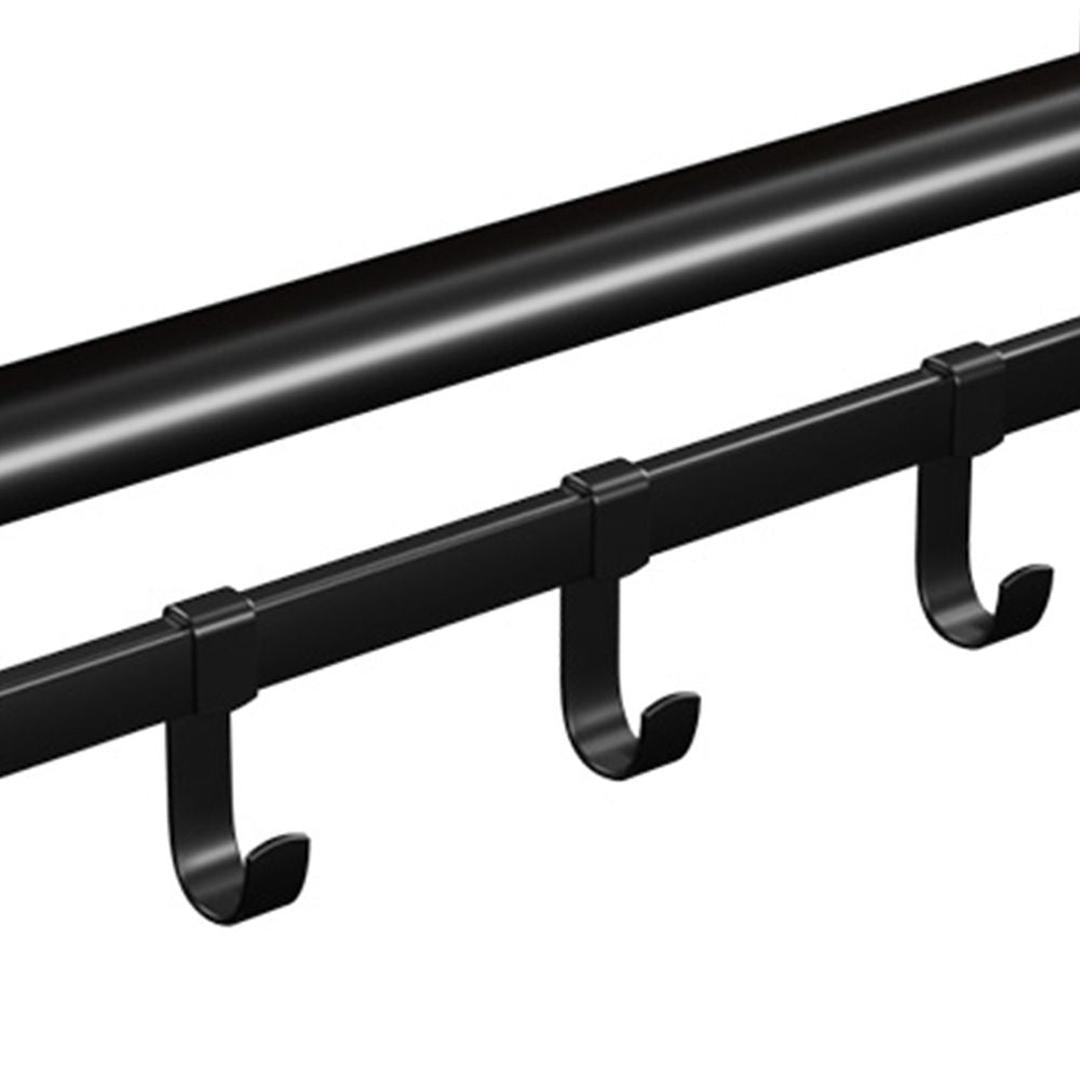 Wandkapstok in Industriële Stijl – Metalen Garderobe voor Hal of Entree