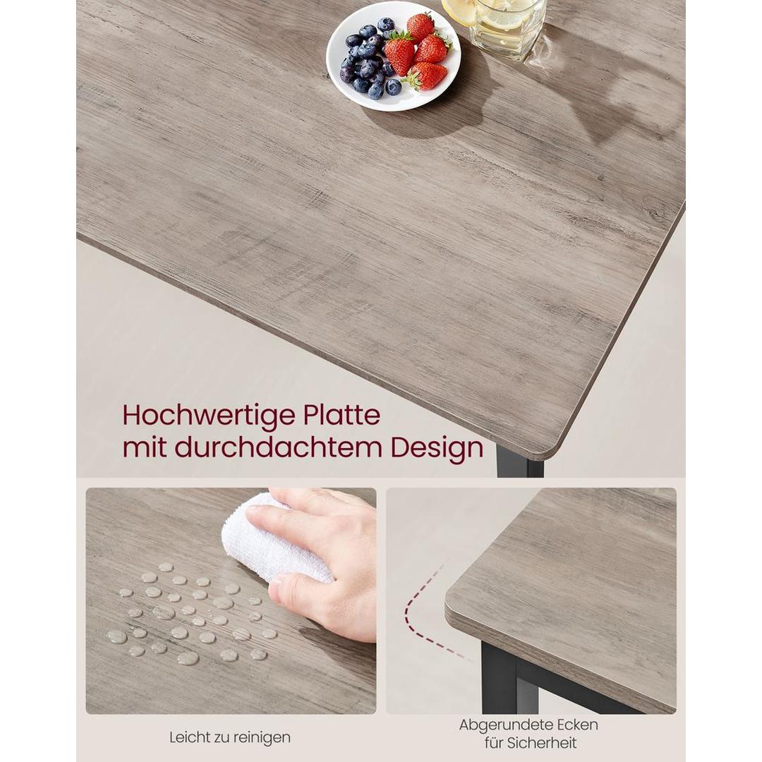 Eettafel voor 4 Personen – Compacte Tafel voor Keuken of Eetkamer