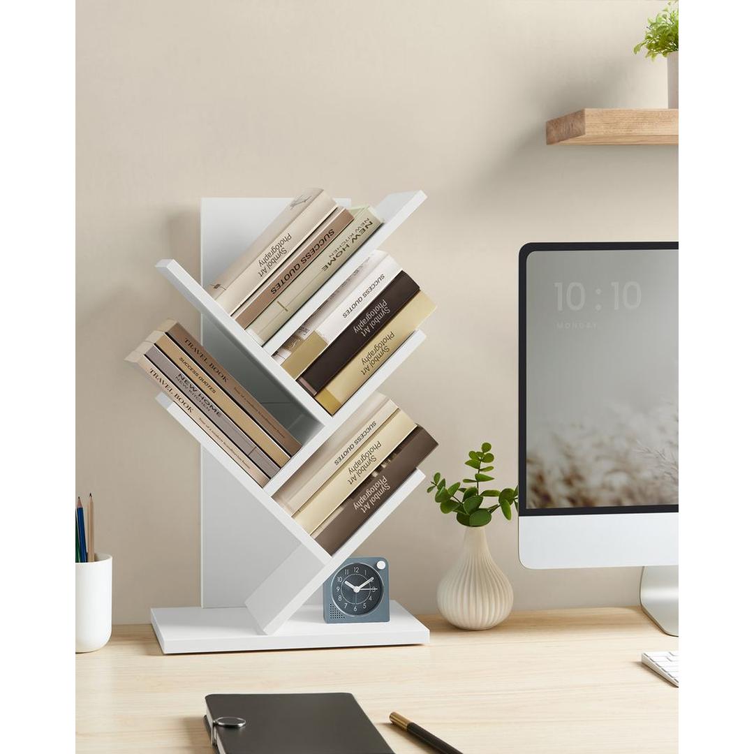 Boekenkast in Boomvorm met 4 of 8 Vakken – Decoratieve Opbergkast voor Boeken en Accessoires