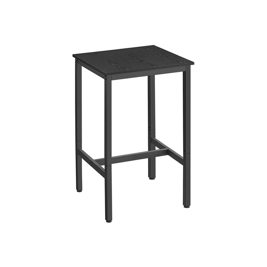 Bartafel met Stalen Frame – Vierkante Tafel in Industriële Stijl, 60 × 60 × 92 cm
