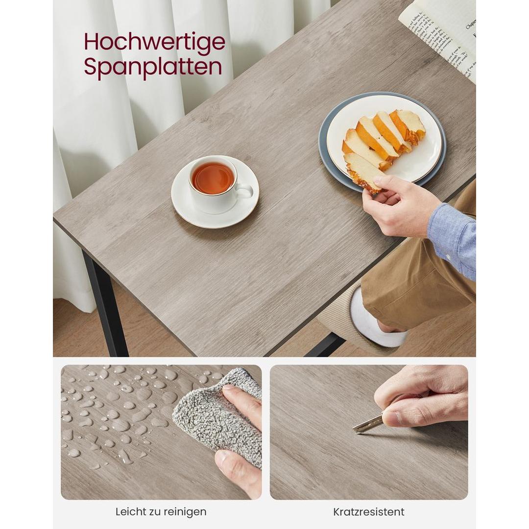 Bartafelset in Industriële Stijl – Hoge Tafel met Krukken voor Keuken, Eetruimte of Bar