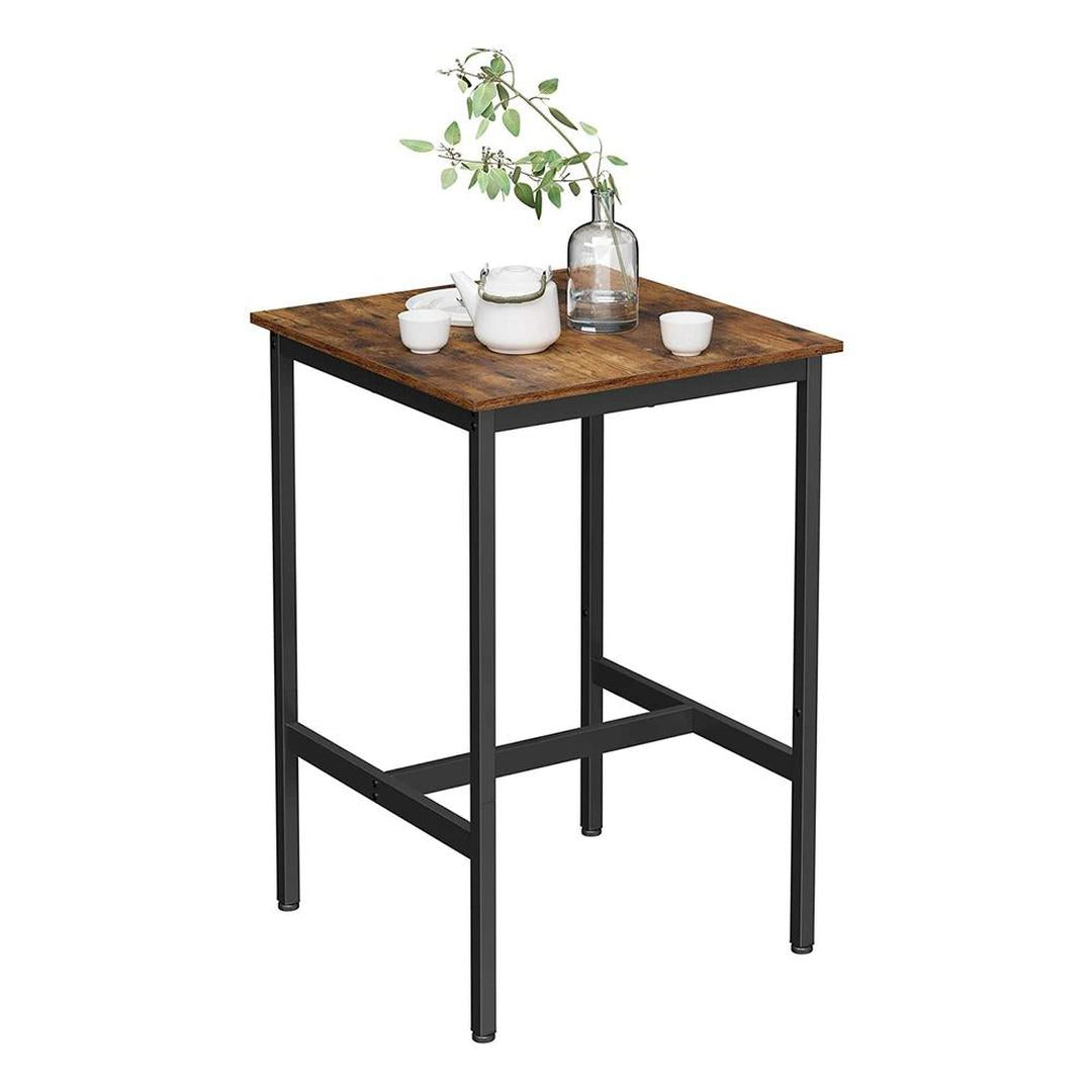 Hoge Bartafel – Smalle Statafel voor Keuken, Bar of Eetruimte – Stevig en Ruimtebesparend Ontwerp
