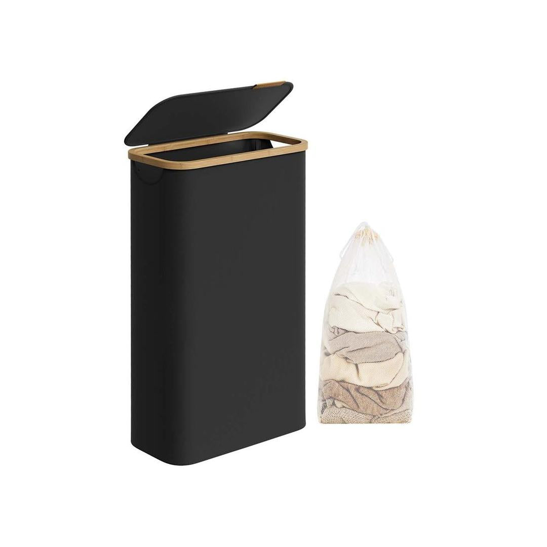 Waskorf met Deksel en Uitneembare Waszak – Verschillende Maten en Kleuren – Opbergmand voor Wasgoed