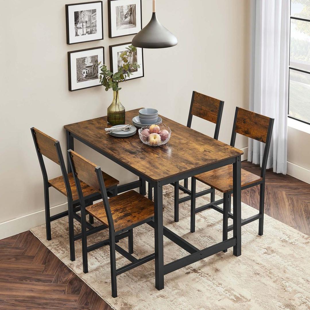 Set van 2 Eetkamerstoelen – Comfortabele Stoelen voor Eetkamer of Keuken