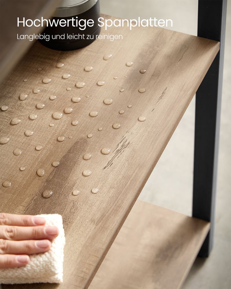 Vrijstaande Open Kast met 14 Legplanken – Industriële Stijl – Ruime Opbergoplossing voor Woonkamer of Kantoor