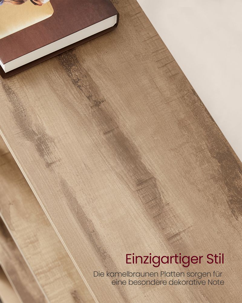 Vrijstaande Open Kast met 14 Legplanken – Industriële Stijl – Ruime Opbergoplossing voor Woonkamer of Kantoor