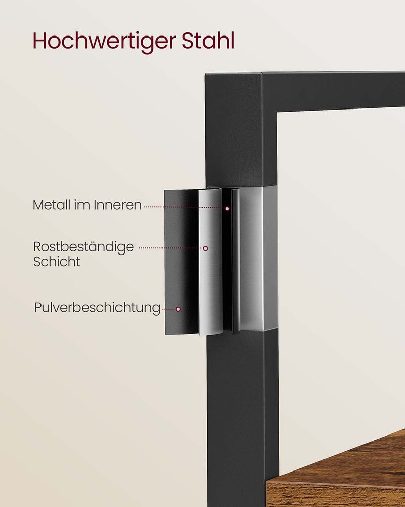 Vrijstaande Open Kast met 14 Legplanken – Industriële Stijl – Ruime Opbergoplossing voor Woonkamer of Kantoor