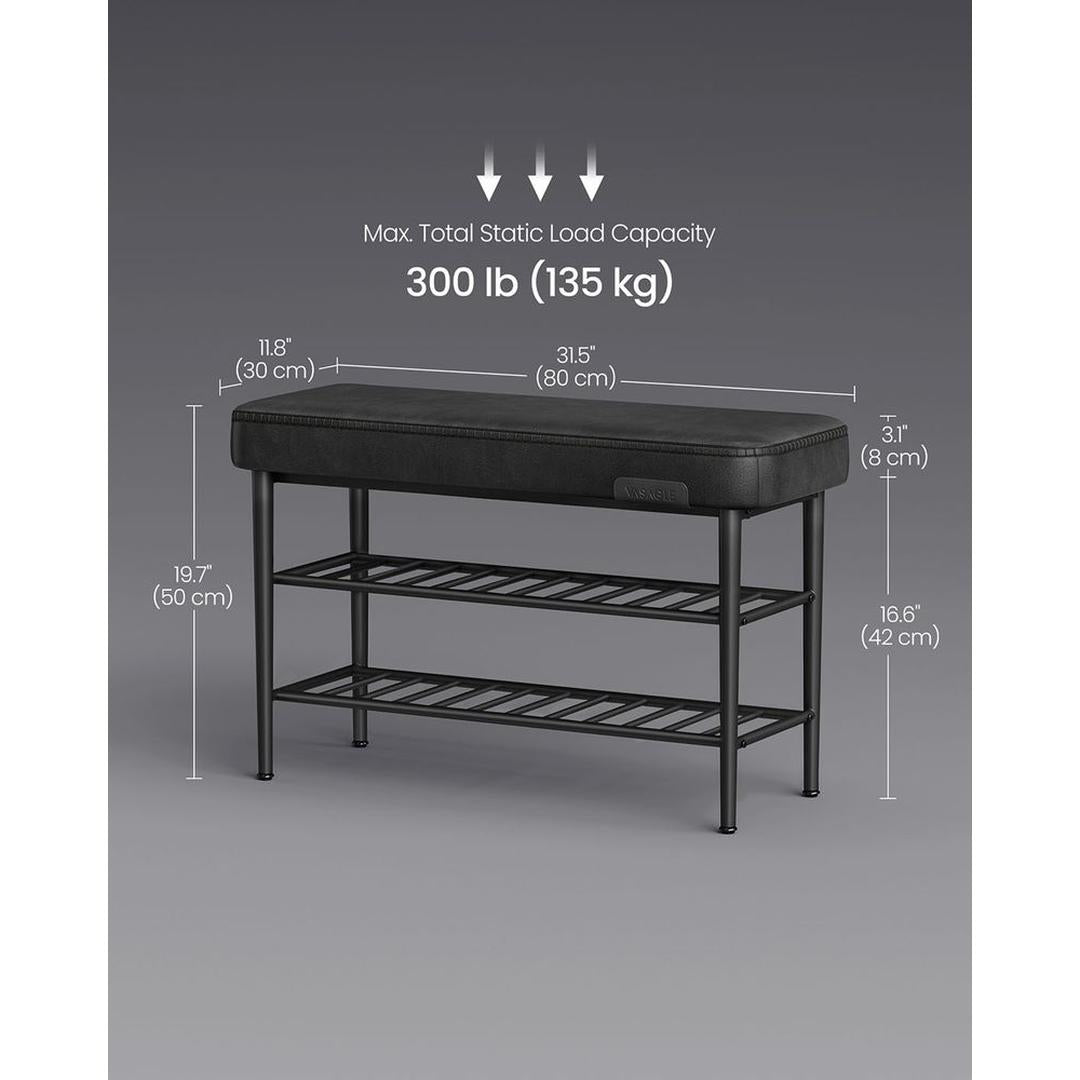 Schoenenbank met Opbergruimte – Praktische Zitbank voor Hal, Entree of Garderobe