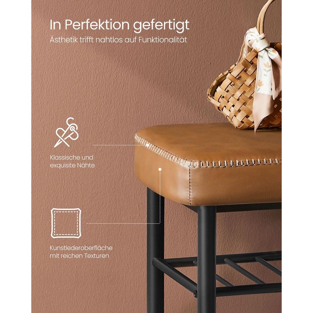 Schoenenbank met Opbergruimte – Praktische Zitbank voor Hal, Entree of Garderobe