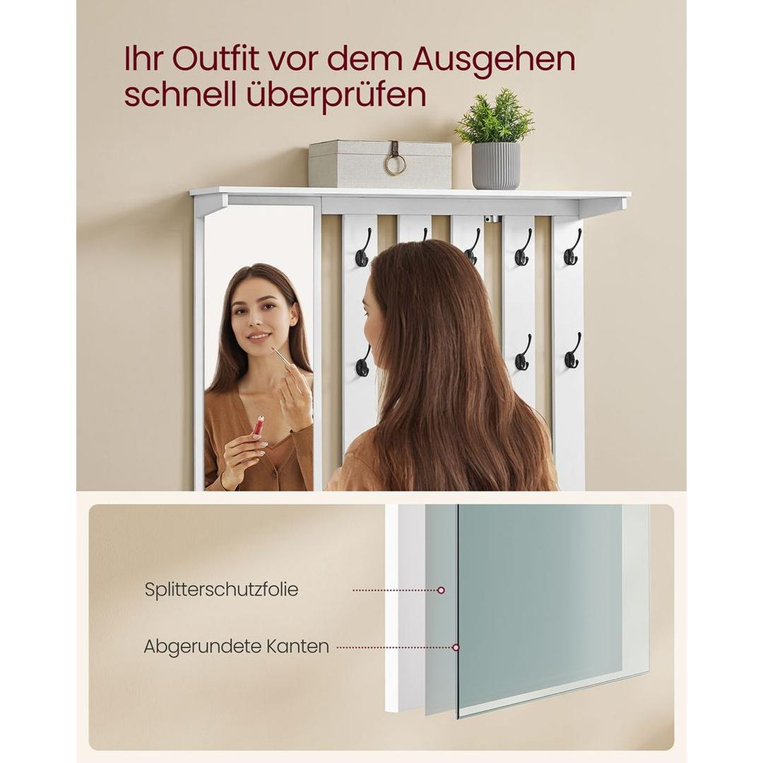 Industriële Halgarderobe met Kapstok en Schoenenrek – Stabiele Opbergoplossing voor Entree of Gang