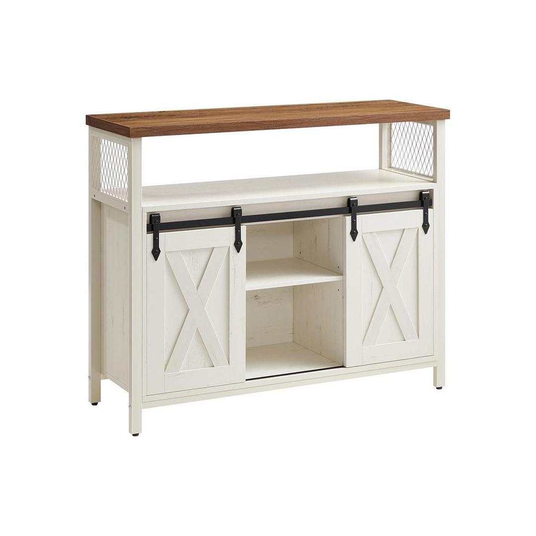 Opbergdressoir met Twee Schuifdeuren – Ruim Sideboard voor Woonkamer of Eetkamer