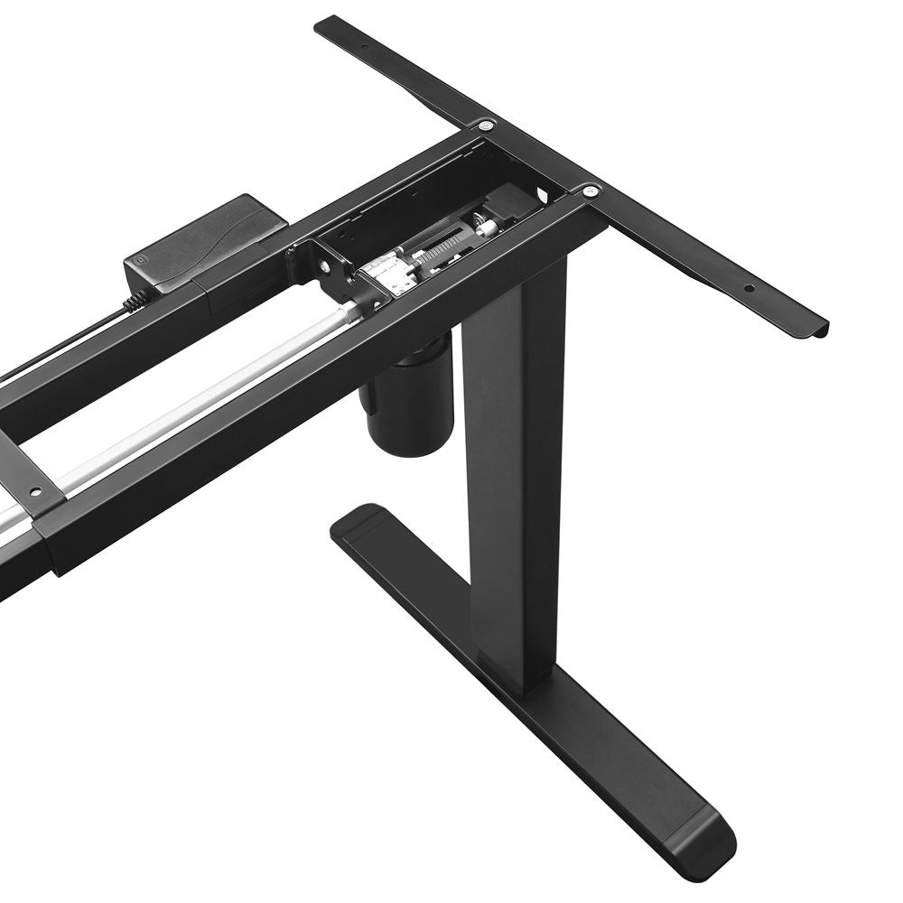 Elektrisch In Hoogte Verstelbaar Bureauframe – Verstelbaar van 115–147 cm Breed en 71–112 cm Hoog – Zonder Bureaublad