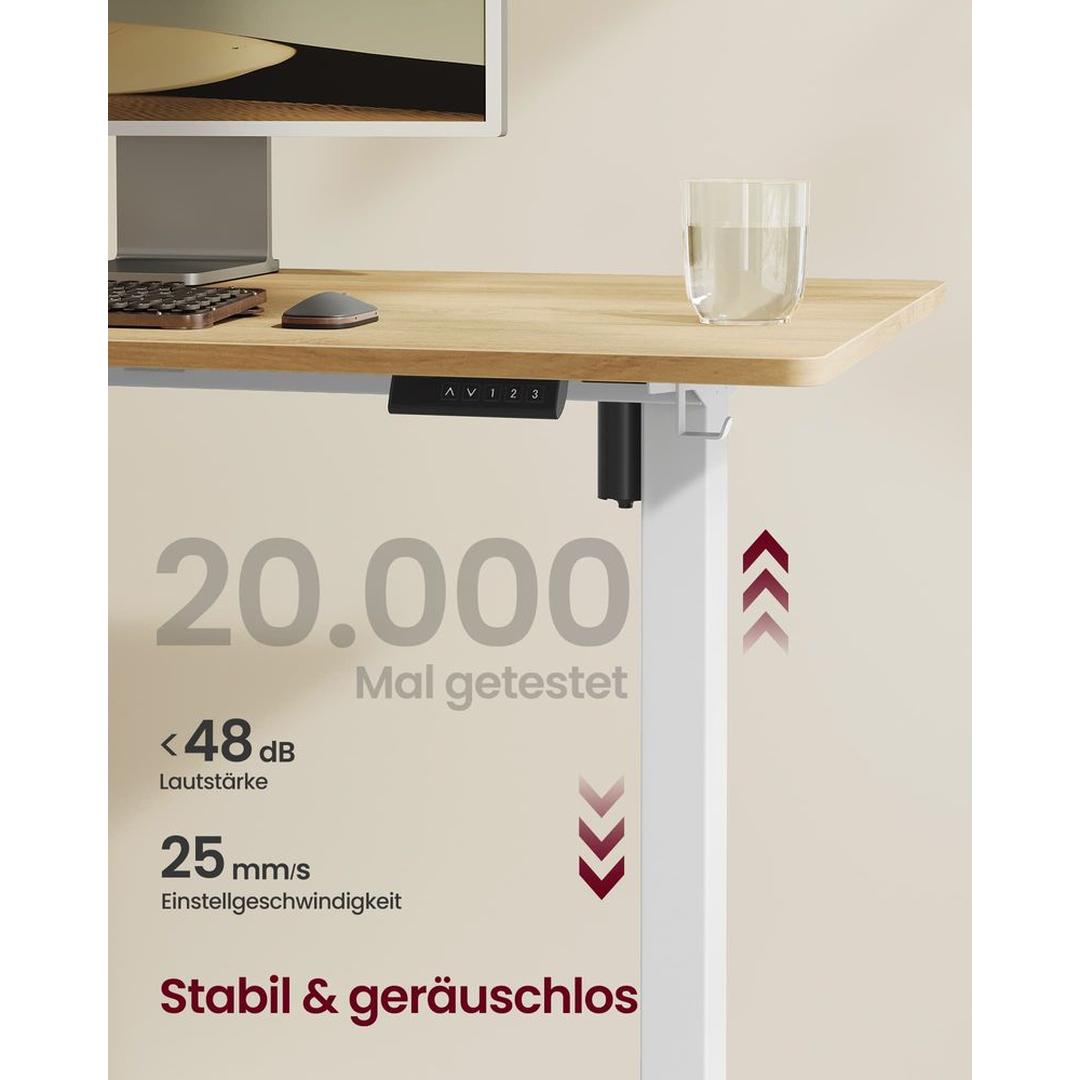 Elektrisch In Hoogte Verstelbaar Bureauframe – Zonder Bureaublad – Zit-Sta Onderstel voor Thuis en Kantoor