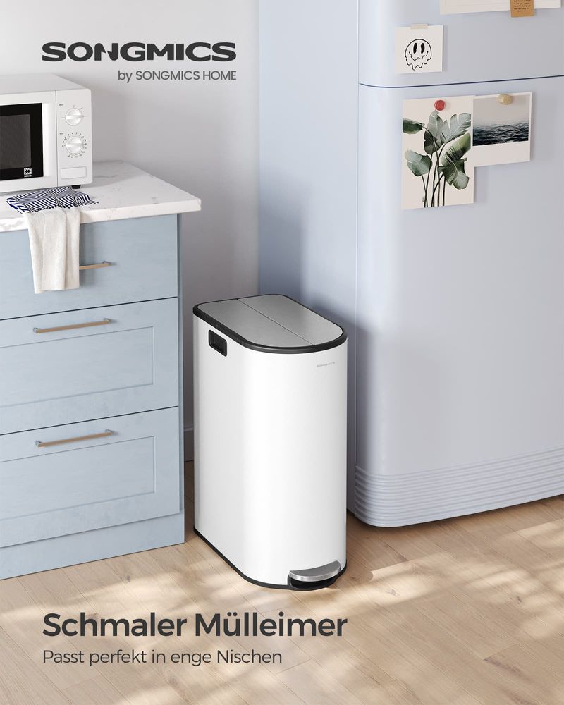 Afvalscheidingssysteem met 2 Vakken – Praktische Oplossing voor Gescheiden Afval