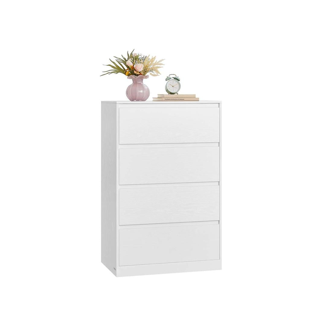 Ladekast met 4 lades – modern minimalistisch design, houtspaanplaat/MDF, 60 cm breed