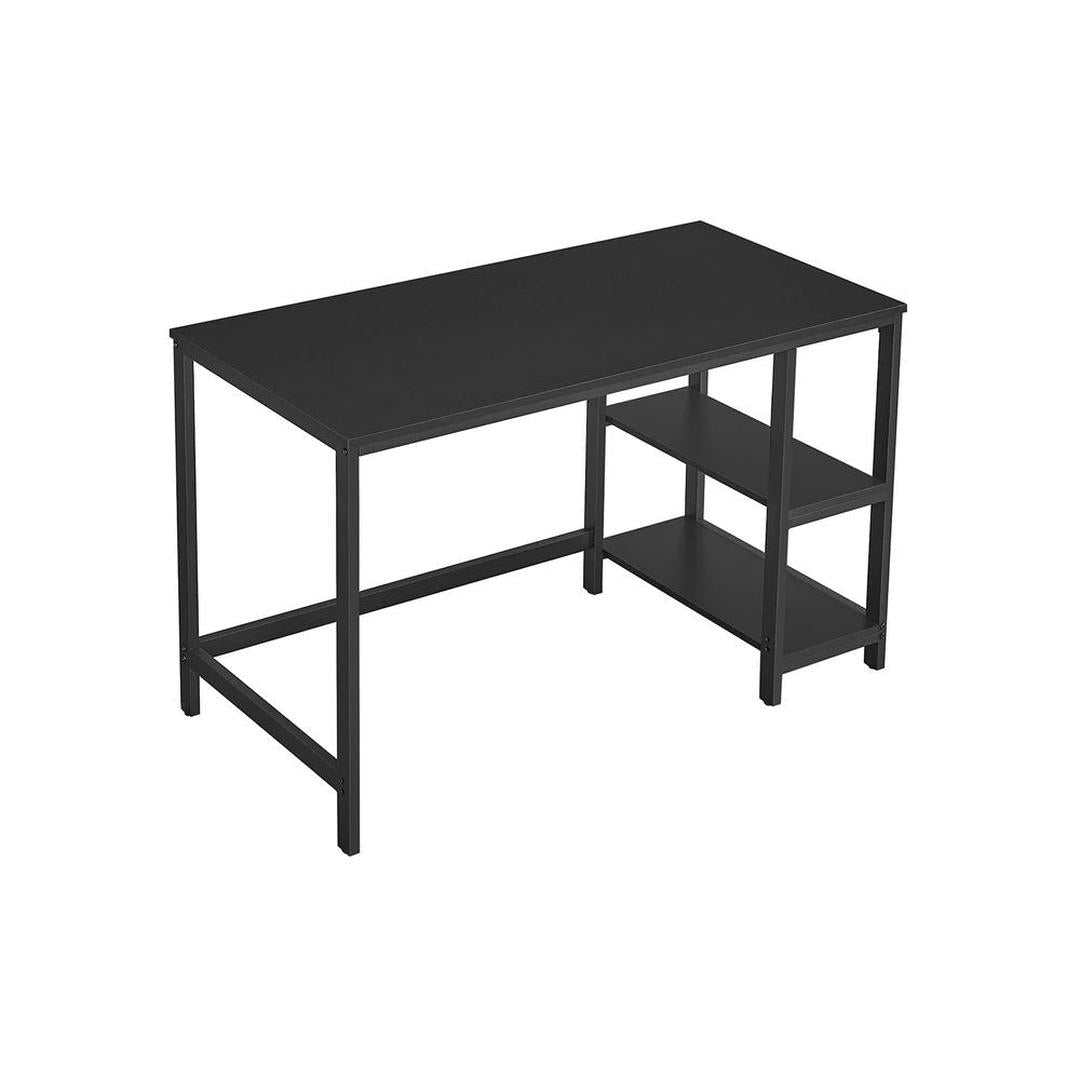 Modern Bureau met 2 Opbergplanken – Strak Werkblad voor Thuiswerk, Studie of Kantoor