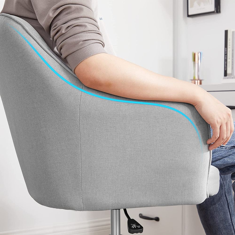 In Hoogte Verstelbare Bureaustoel – Comfortabele Werkstoel voor Thuis en Kantoor