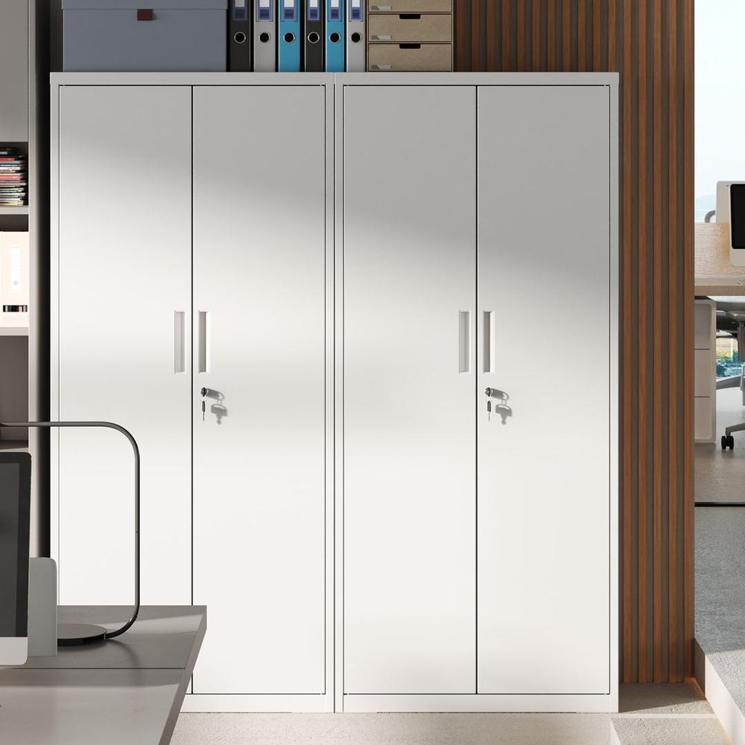 Multifunctionele Opbergkast met Deuren – Geschikt als Archiefkast of Bergkast voor Kantoor en Thuis