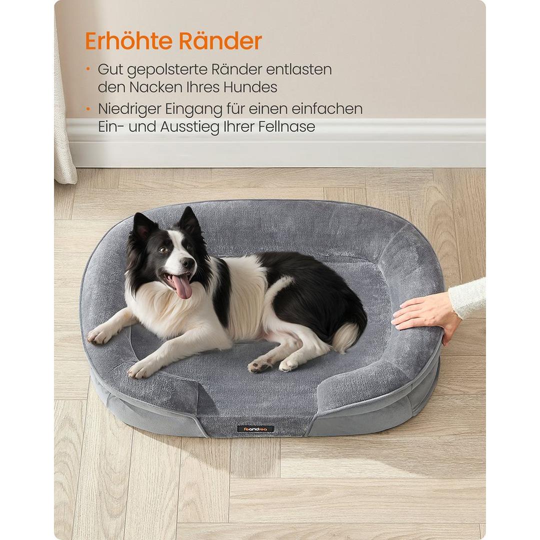 Orthopedische hondenmand met afneembare hoes – waterdicht en antislip – M, L, XL of XXL