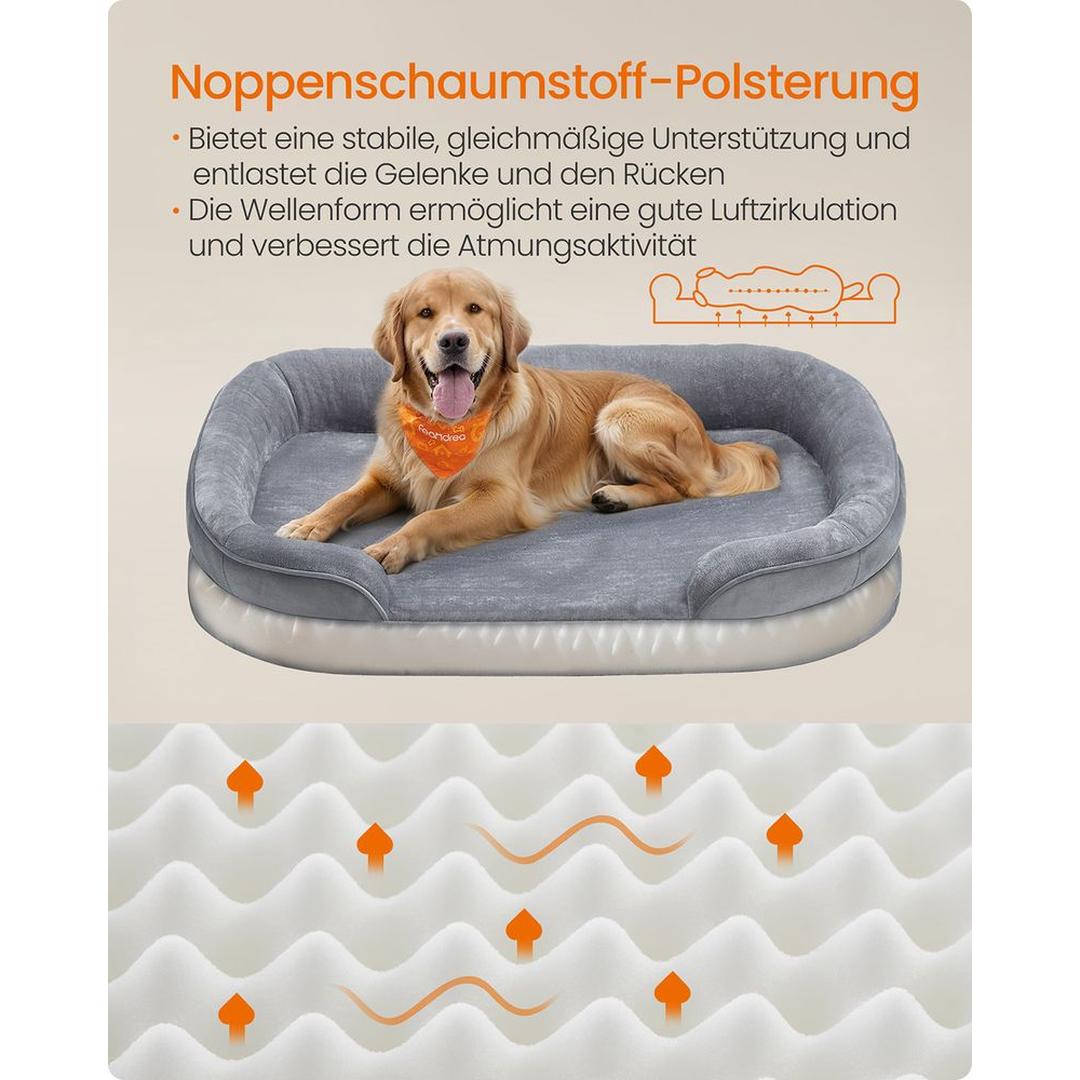 Orthopedische hondenmand met afneembare hoes – waterdicht en antislip – M, L, XL of XXL
