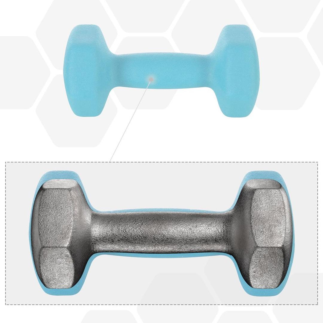 Dumbbell Set met Hantelrek – Verstelbare Korte Halters met Opbergstandaard voor Thuisfitness