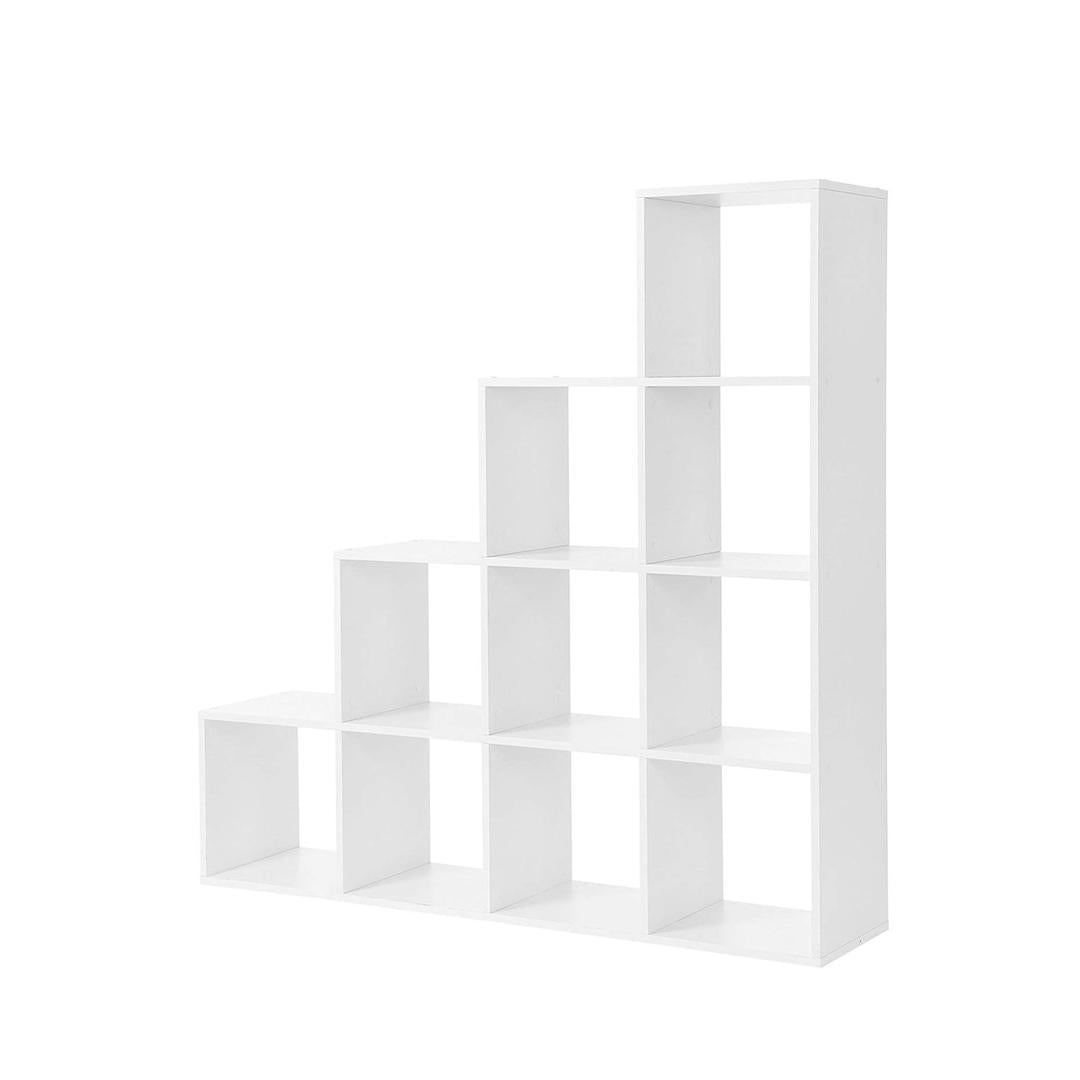 Boekenkast met 10 Kubusvakken – Open Opbergkast voor Boeken, Decoratie en Accessoires