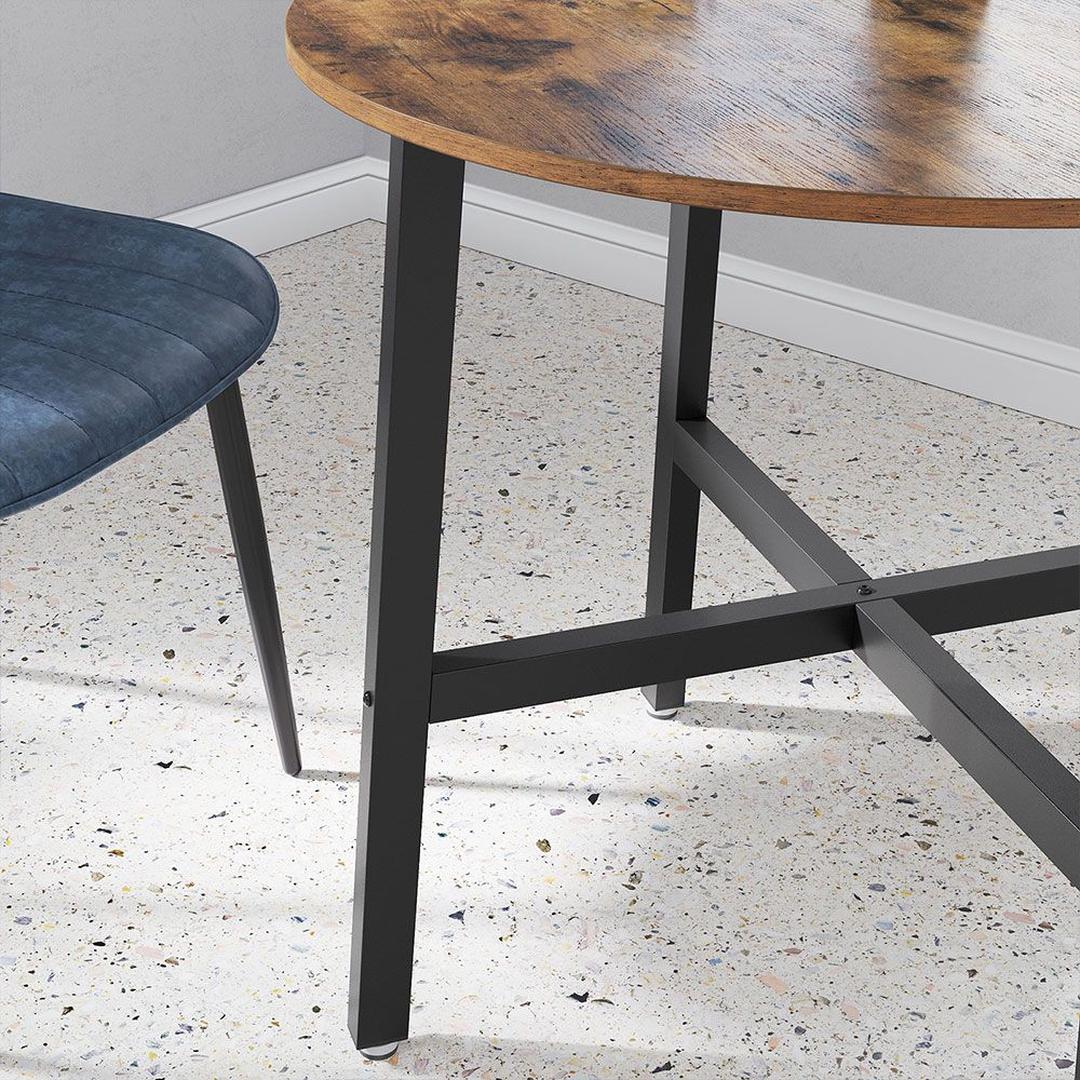 Ronde Keukentafel 80 × 75 cm – Compacte Eettafel voor Keuken of Eetkamer