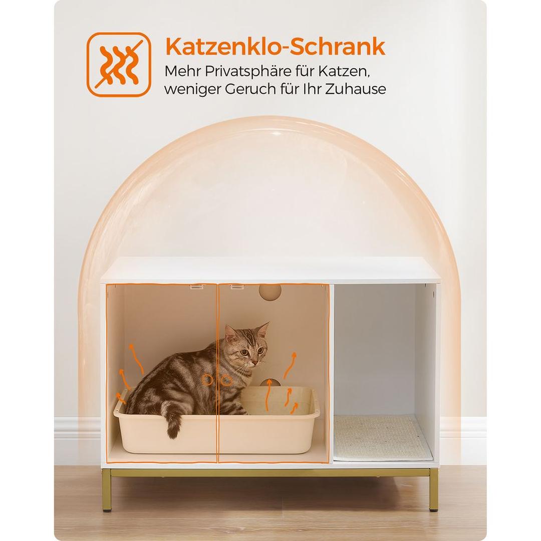 Kattenbak Kast – Discrete Opbergkast voor Kattenbak en Accessoires