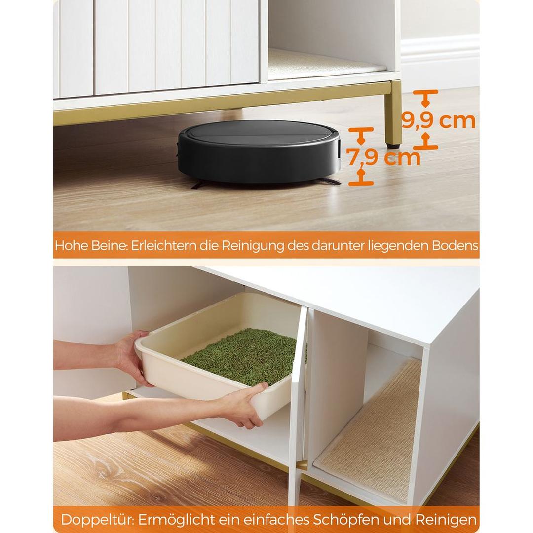 Kattenbak Kast – Discrete Opbergkast voor Kattenbak en Accessoires