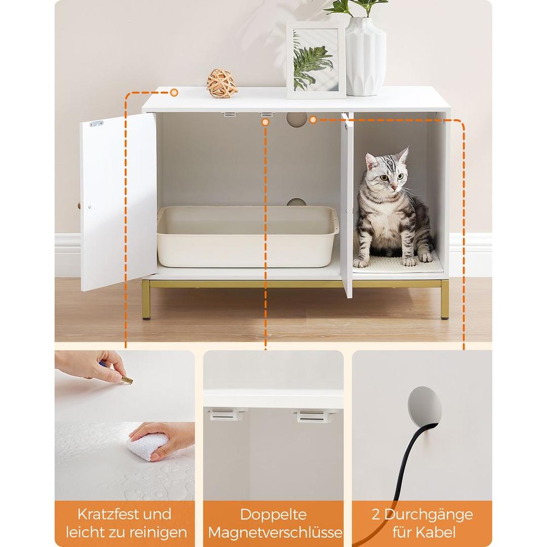 Kattenbak Kast – Discrete Opbergkast voor Kattenbak en Accessoires