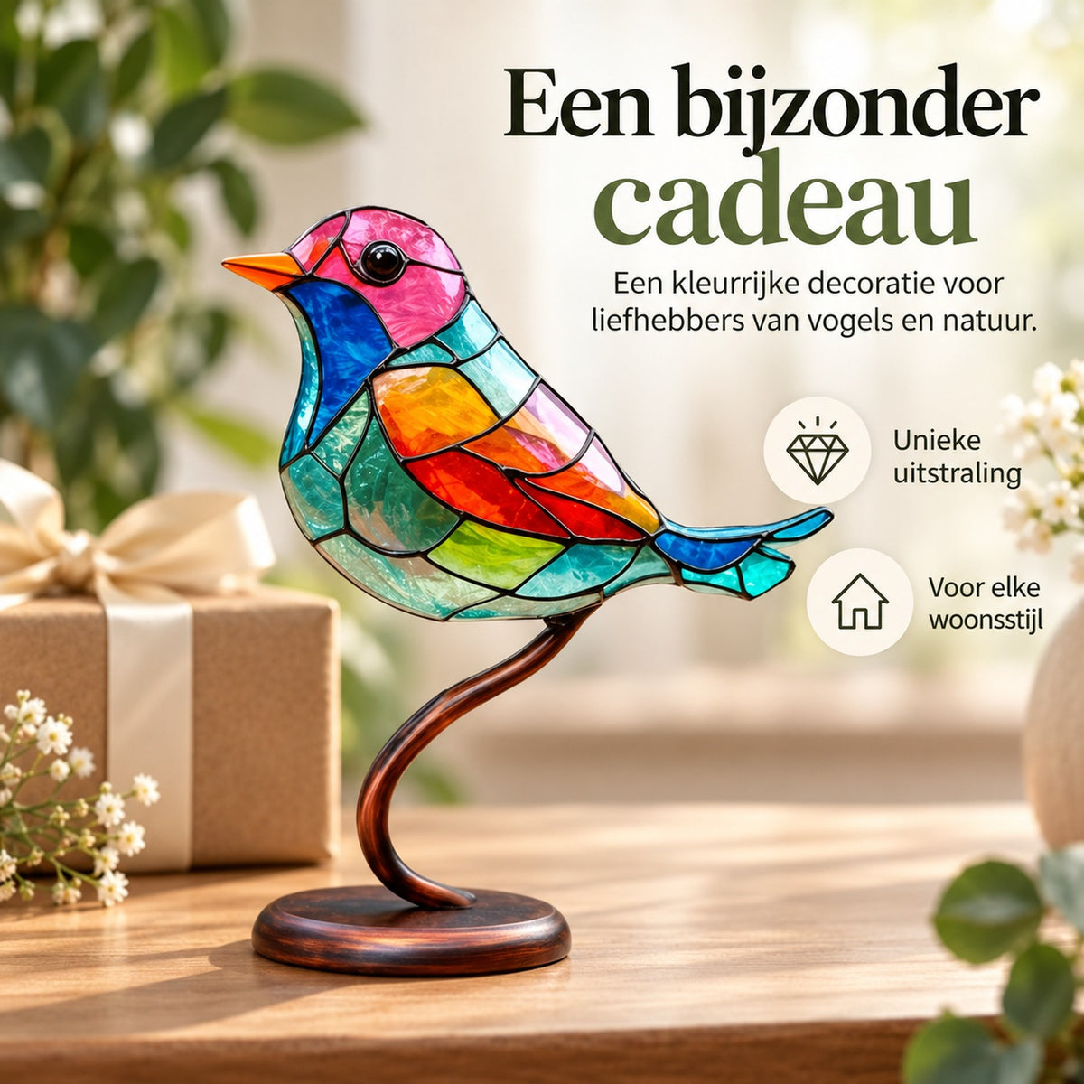 decoratie van acryl – met de meegeleverde onderdelen
