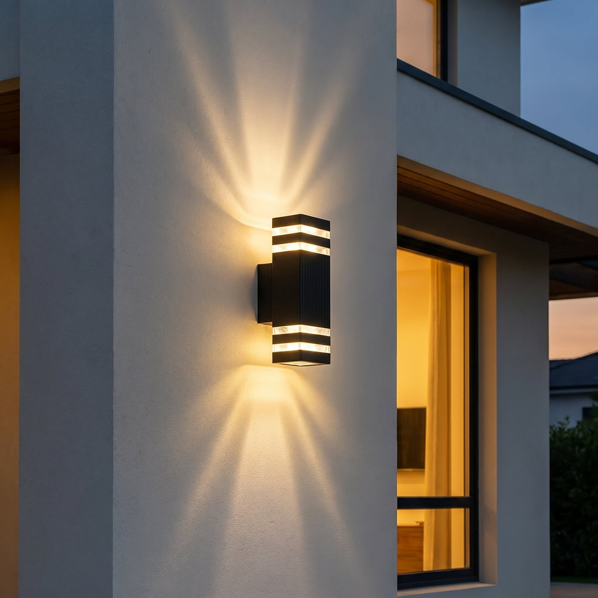 Alvora wandlamp – in een woonkamer