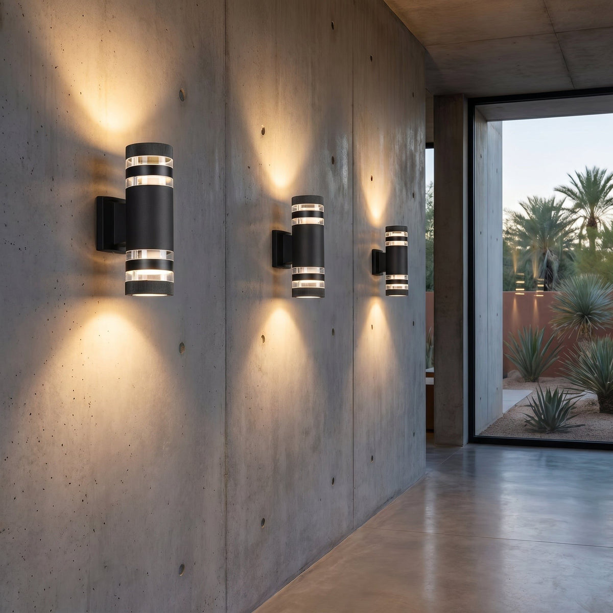 Alvora wandlamp – close-up van het materiaal