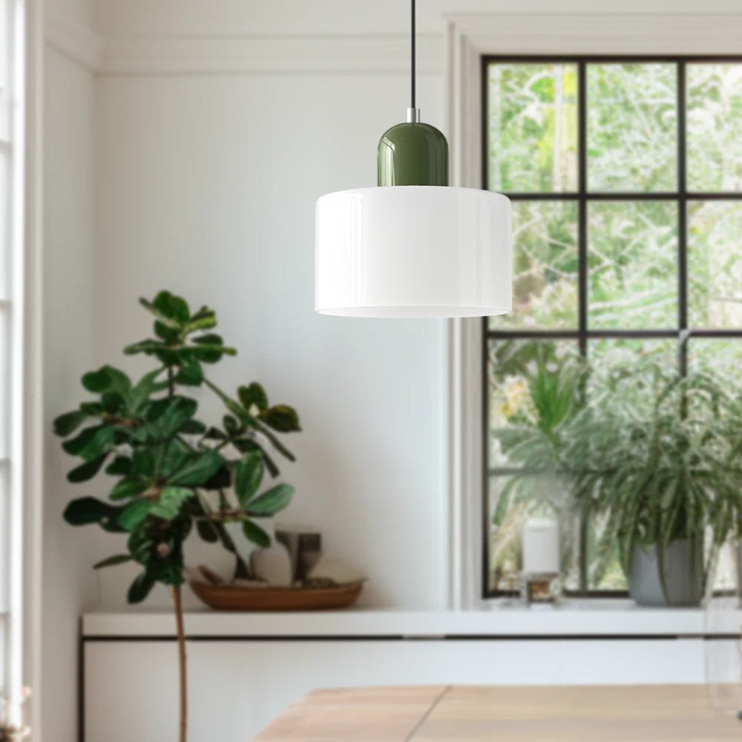 Arvid hanglamp van glas en metaal – detailfoto van de afwerking (15)
