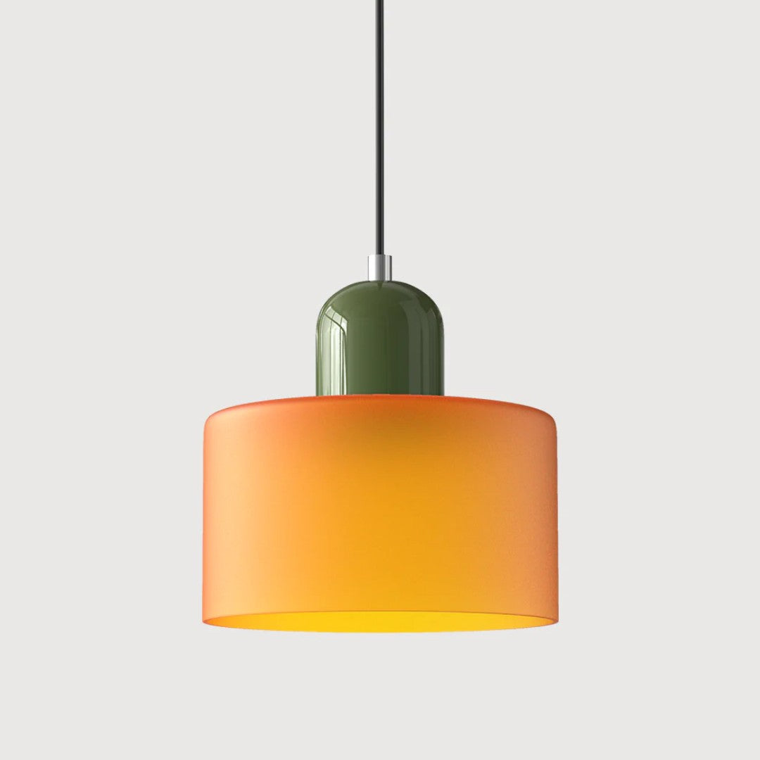 Arvid hanglamp van glas en metaal – close-up van het materiaal (18)