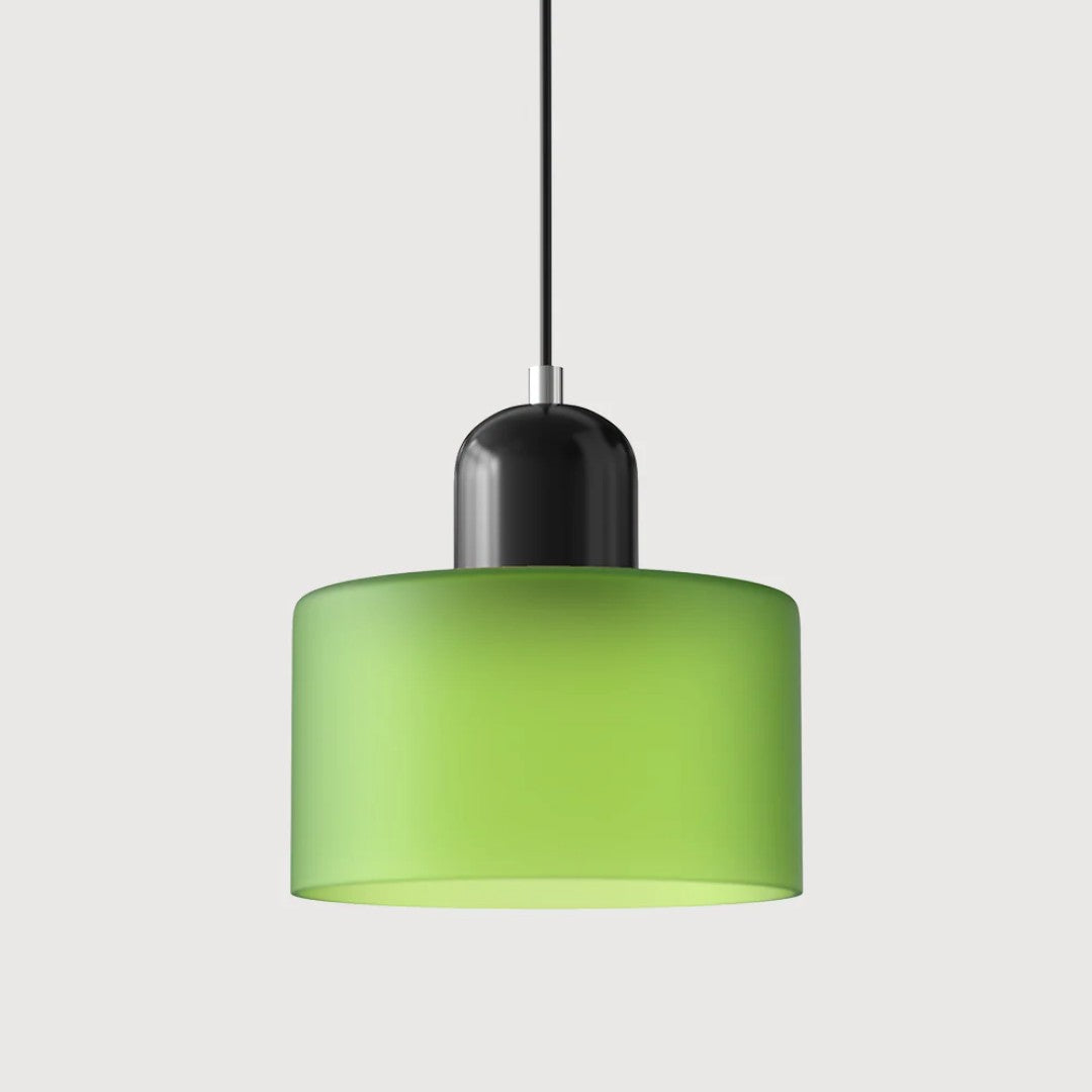 Arvid hanglamp van glas en metaal – detailfoto van de afwerking (27)