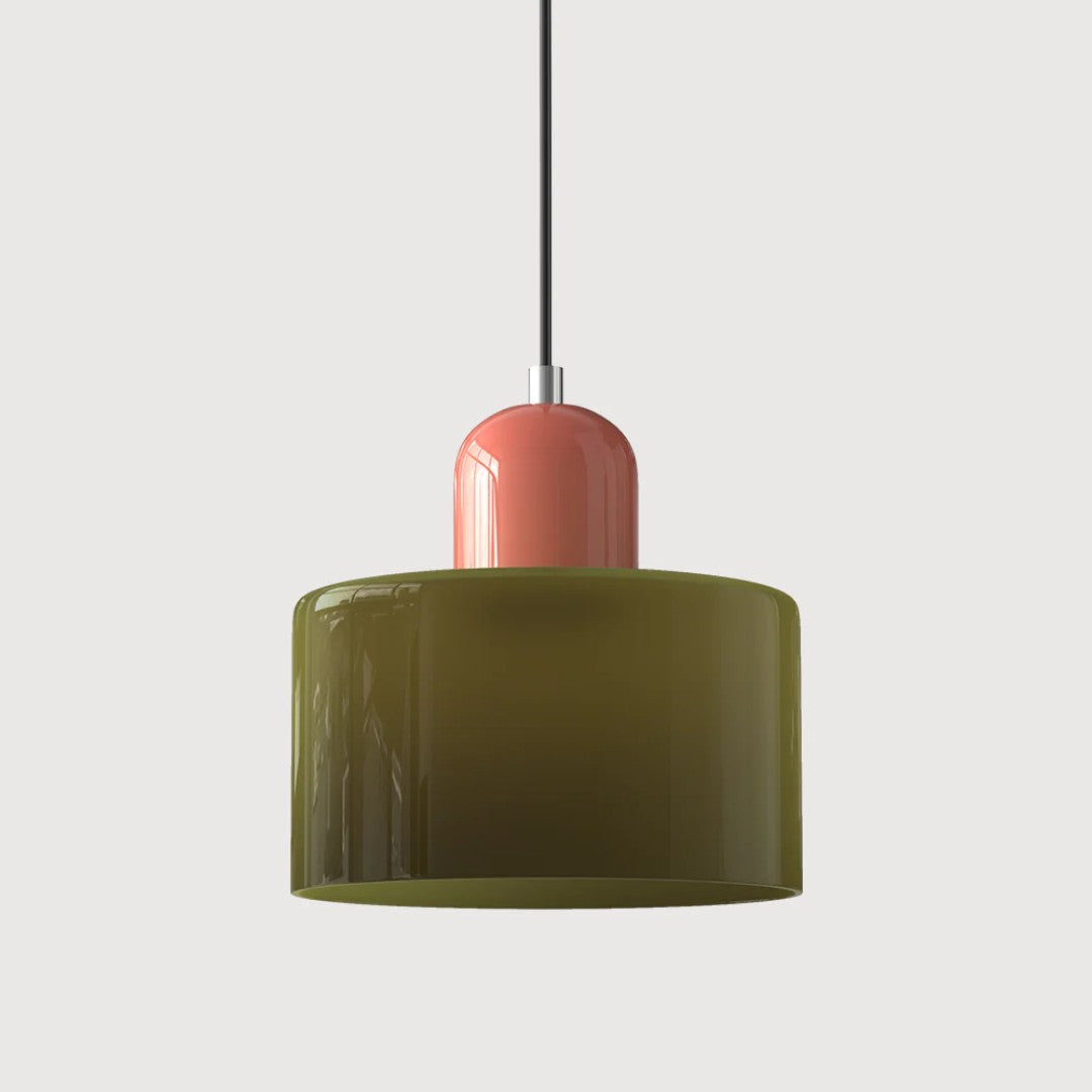 Arvid hanglamp van glas en metaal – in gebruik (31)