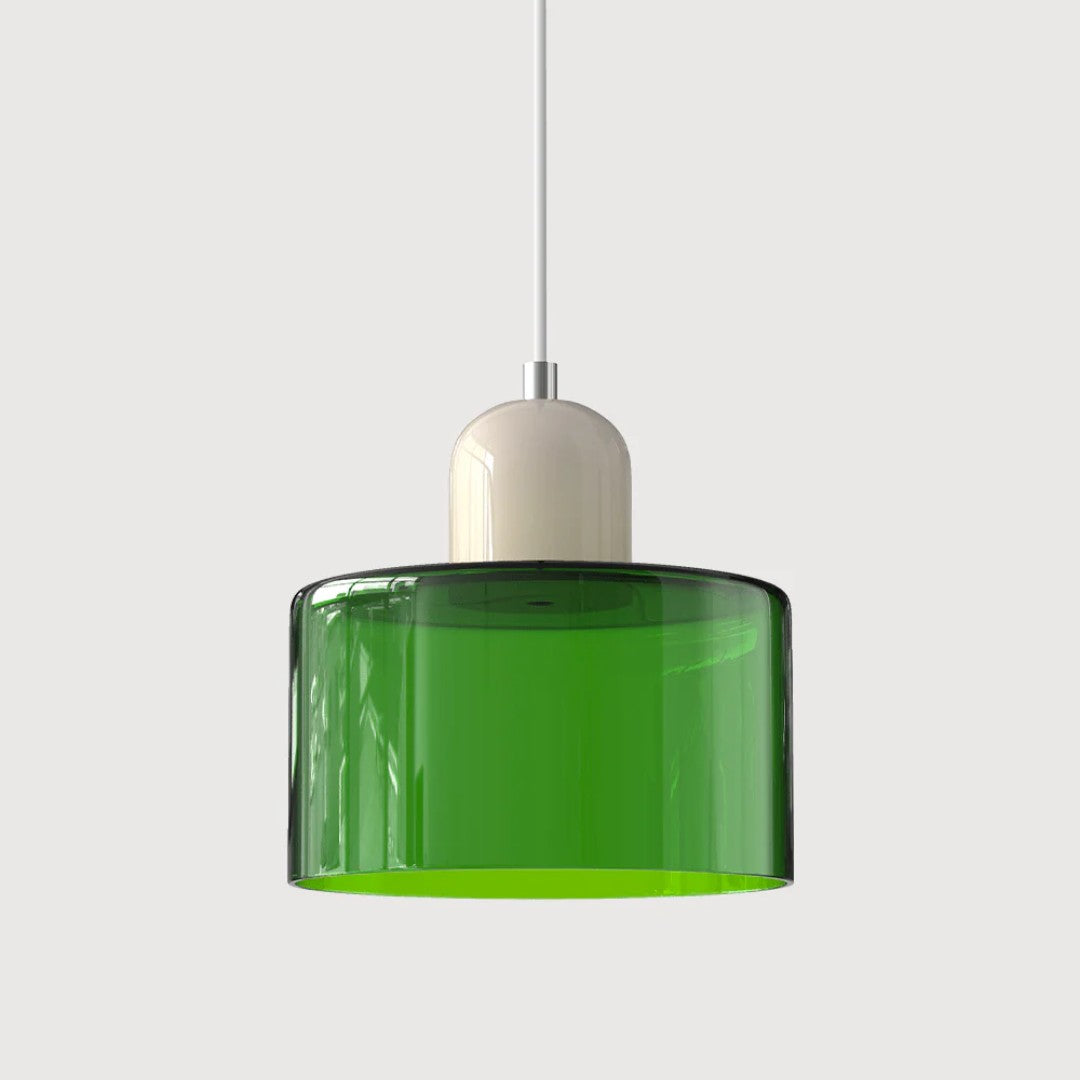 Arvid hanglamp van glas en metaal – sfeerbeeld in huis (41)