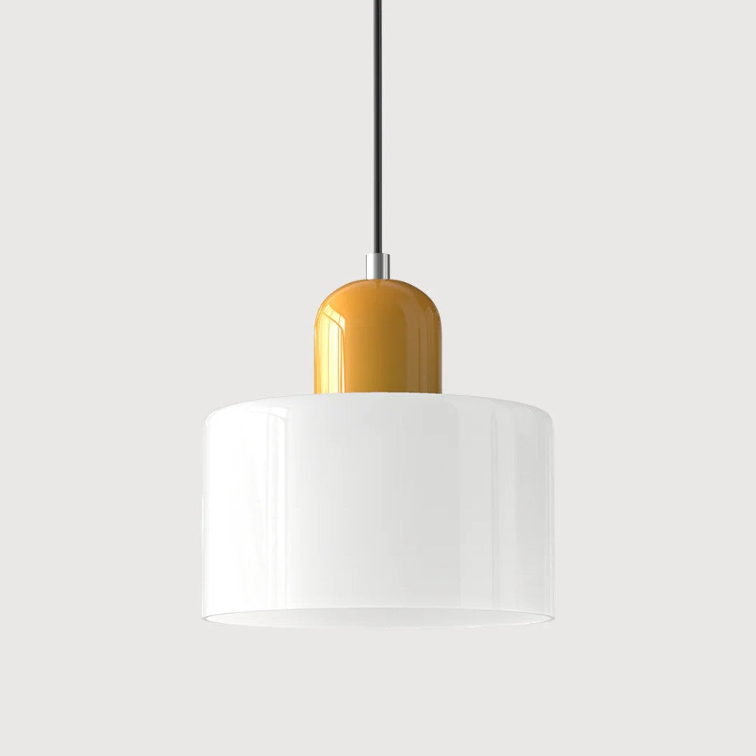 Arvid hanglamp van glas en metaal – detail van de rand (46)