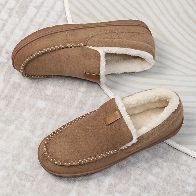 Bervik schoen van synthetic wol, soft and heat-retaining – achteraanzicht