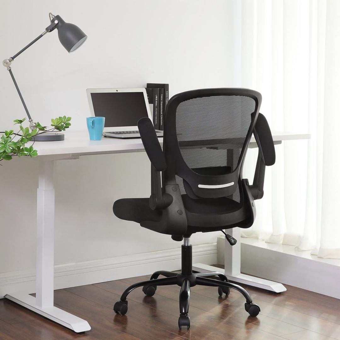 Complete werkplek set – elektrisch zit-sta bureau met geheugenfunctie en ergonomische bureaustoel, in hoogte verstelbaar
