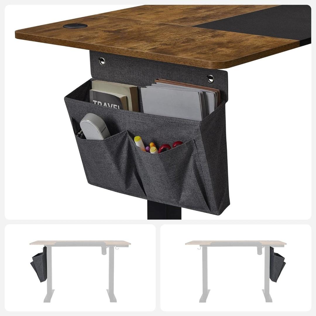 Complete werkplek set – elektrisch zit-sta bureau met geheugenfunctie en ergonomische bureaustoel, in hoogte verstelbaar