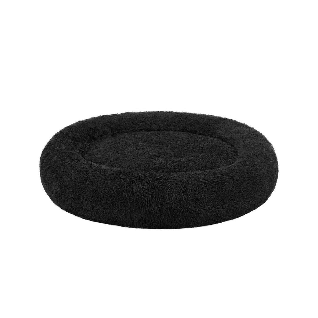 Donut hondenmand met memory foam – extra zacht pluche – afneembare vulling – antislip bodem