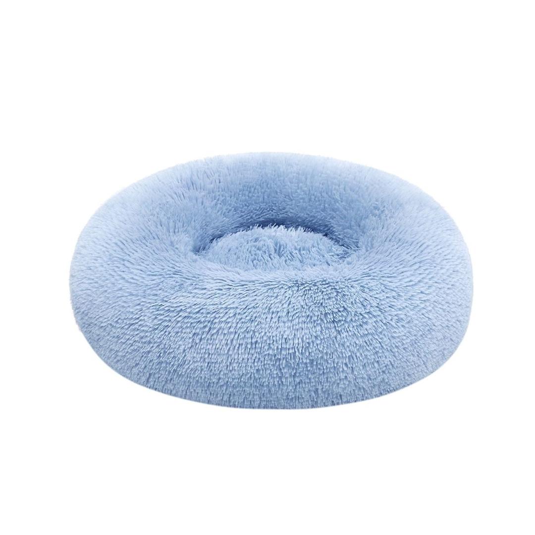 Donut hondenmand met memory foam – extra zacht pluche – afneembare vulling – antislip bodem