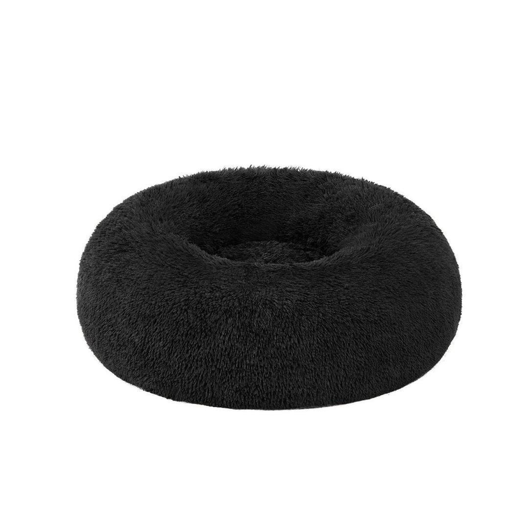Donut hondenmand met memory foam – extra zacht pluche – afneembare vulling – antislip bodem