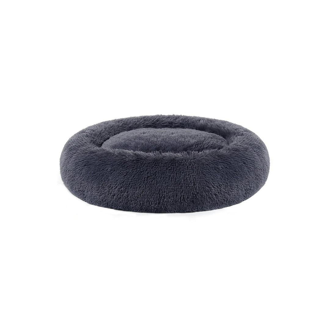 Donut hondenmand met memory foam – extra zacht pluche – afneembare vulling – antislip bodem
