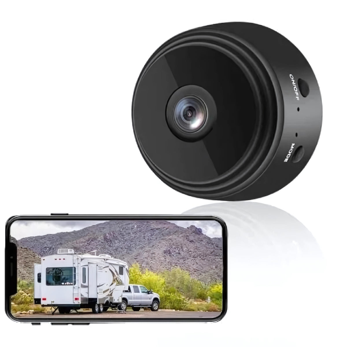 achteruitrijcamera – vooraanzicht